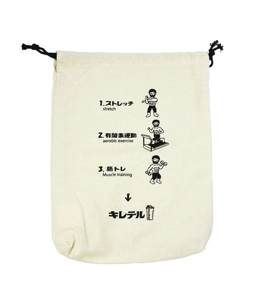 GLOBAL FORME CONCRETE（グローバルフォルムコンクリート）の「【AND PACKABLE】PO サウナ ポーチ / ヨガ オヤジ ポーチ（ポーチ・メンズ・ナチュラル/その他1/その他2・FREE）」の3枚目の写真