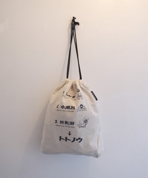 GLOBAL FORME CONCRETE（グローバルフォルムコンクリート）の「【AND PACKABLE】PO サウナ ポーチ / ヨガ オヤジ ポーチ（ポーチ・メンズ・ナチュラル/その他1/その他2・FREE）」の9枚目の写真