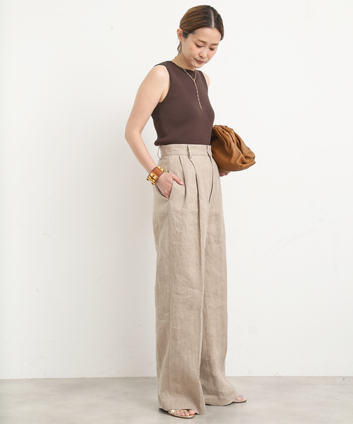 セール】ROILINO タックパンツ（その他パンツ）｜Deuxieme Classe  