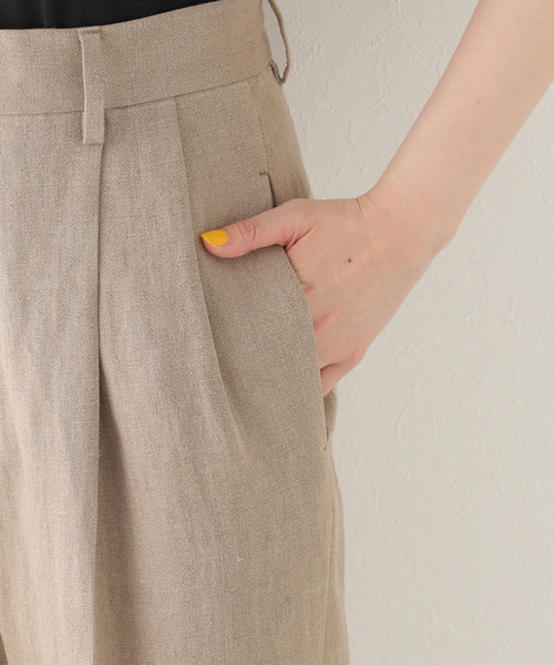 セール】ROILINO タックパンツ（その他パンツ）｜Deuxieme Classe  