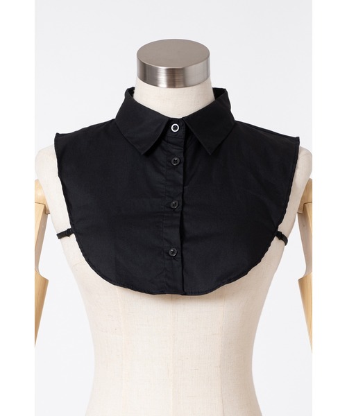 【関税込み】Ann Demeulemeester ブラック Raku シャツ 付け襟 AN7531EM000060_15_l.jpg