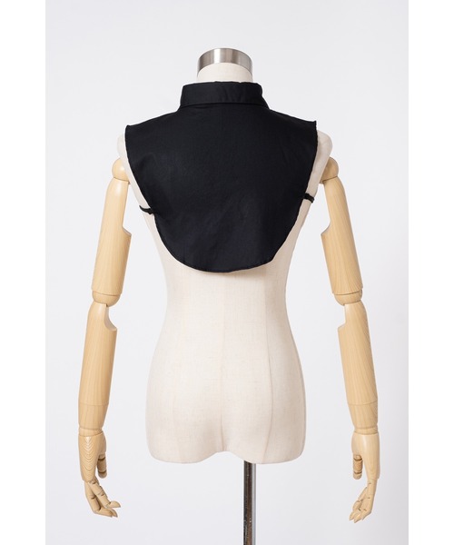 【関税込み】Ann Demeulemeester ブラック Raku シャツ 付け襟 AN7531EM000060_15_l.jpg