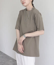 fredy emue | 【fredy emue】シルケット後ろZIP T-shirt(Tシャツ/カットソー)