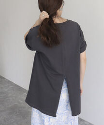 fredy emue | 【fredy emue】シルケット後ろZIP T-shirt(Tシャツ/カットソー)