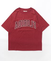 Grand PARK | 反転ロゴ パッチワークTシャツ(Tシャツ/カットソー)