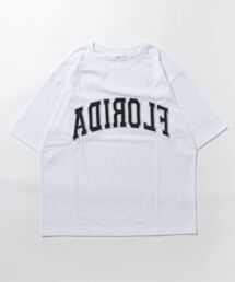 Grand PARK | 反転ロゴ パッチワークTシャツ(Tシャツ/カットソー)