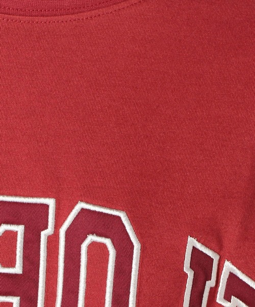 Grand PARK（グランドパーク）の「反転ロゴ パッチワークTシャツ（Tシャツ/カットソー・レディース・アッシュグレー/ホワイト/グリーン/レッド・FREE）」の14枚目の写真