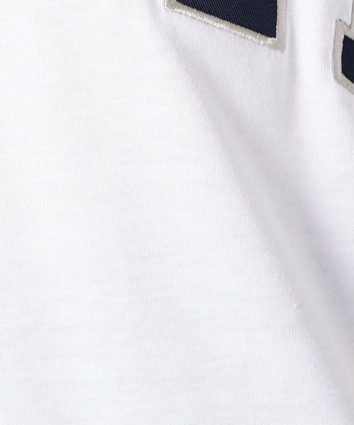 Grand PARK（グランドパーク）の「反転ロゴ パッチワークTシャツ（Tシャツ/カットソー・レディース・アッシュグレー/ホワイト/グリーン/レッド・FREE）」の13枚目の写真