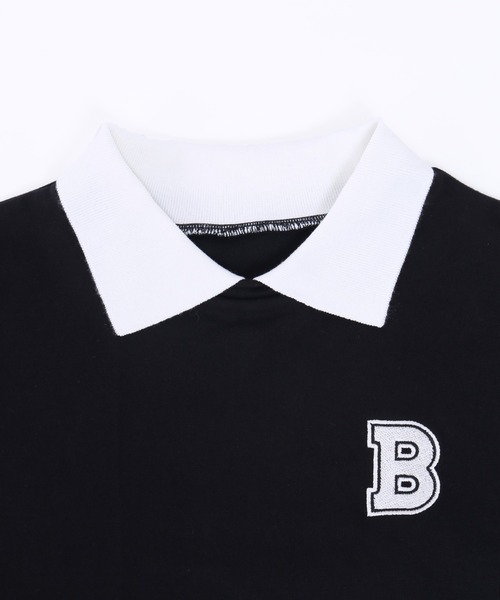 WC(ダブル シー)の「BワンポイントショートTシャツ(Tシャツ/カットソー・レディース・グリーン/ブラック・FREE)」の5枚目の写真