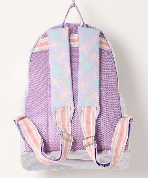 fafa（フェフェ）の「MIRIELLE | スパンコール入リュックサック(KIDS)（バックパック/リュック・キッズ・ラベンダー・MEDIUM）」の2枚目の写真