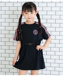 サークルプリントワンピース