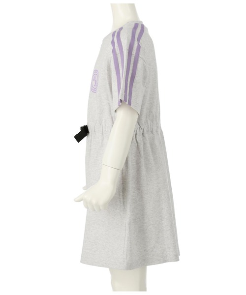 ANAP kids（アナップキッズ）の「サークルプリントワンピース（ワンピース・キッズ・ブラック/ピンク/ライトグレー・110cm/130cm/120cm）」の5枚目の写真