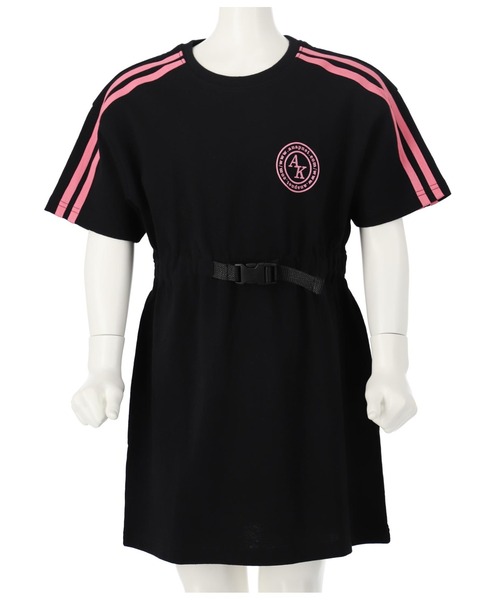 ANAP kids（アナップキッズ）の「サークルプリントワンピース（ワンピース・キッズ・ブラック/ピンク/ライトグレー・110cm/130cm/120cm）」の13枚目の写真