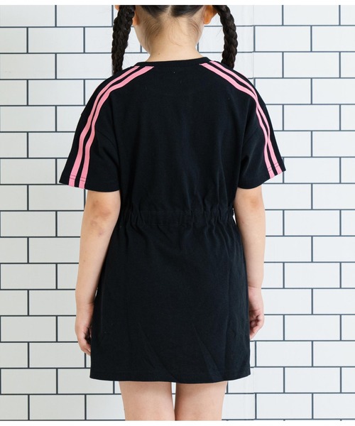 ANAP kids（アナップキッズ）の「サークルプリントワンピース（ワンピース・キッズ・ブラック/ピンク/ライトグレー・110cm/130cm/120cm）」の12枚目の写真