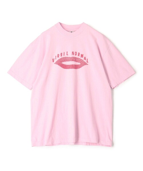 TOMORROWLAND （トゥモローランド）の「VIRGIL NORMAL コットン Tシャツ（Tシャツ/カットソー・メンズ・ブラック/ブルー系その他/ピンク系その他2/ホワイト系その他・L/M）」の4枚目の写真