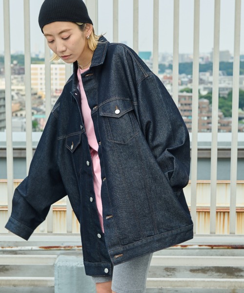 Auntie Rosa Holiday（アンティローザホリデー）の「デニムオーバーサイズシャツ（シャツ/ブラウス・レディース・ワンウォッシュ/ブルー・FREE）」の20枚目の写真