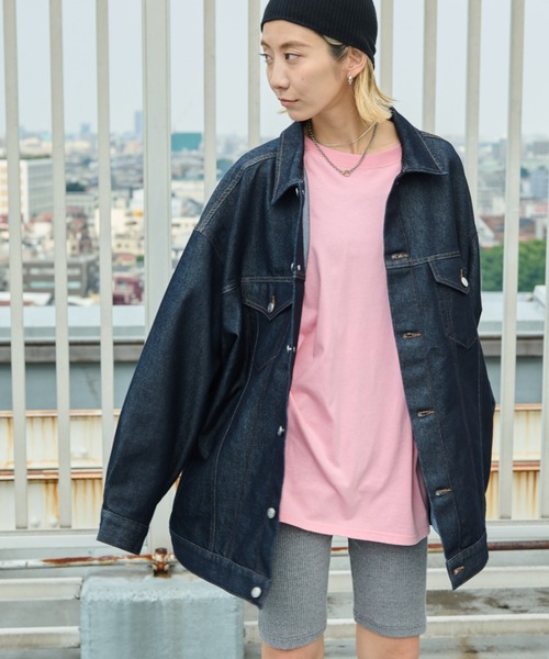 Auntie Rosa Holiday（アンティローザホリデー）の「デニムオーバーサイズシャツ（シャツ/ブラウス・レディース・ワンウォッシュ/ブルー・FREE）」の19枚目の写真