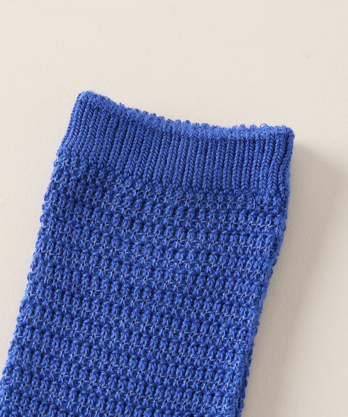 JOURNAL STANDARD relume（ジャーナルスタンダード　レリューム）の「リデュースメッシュソックス（ソックス/靴下・レディース・ブルー系その他・FREE）」の2枚目の写真