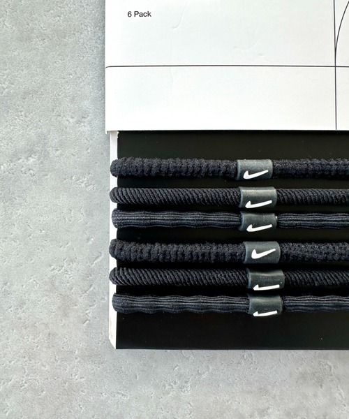 NIKE(ナイキ)の「NIKE(ナイキ)/6本セット ヘアゴム ヘアバンド ユニセックス フレックス ヘアタイ 6本パック(ヘアバンド・レディース・ブラック/その他1/その他2/その他3/その他4/その他5/その他6・FREE)」の12枚目の写真