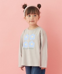 Lycee mine | 【型崩れしないやわらかコットン】アソートプリントAラインTシャツ(Tシャツ/カットソー)