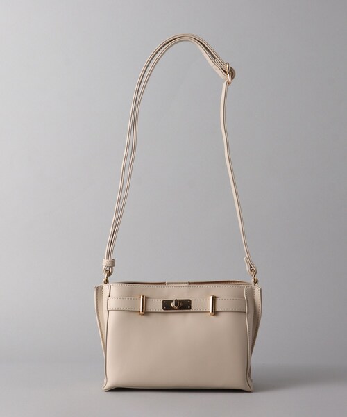 THE SHOP TK （ザ ショップ ティーケー ）の「◆ベルテッドショルダーバッグ（ショルダーバッグ・レディース・キャメル/ブラック/アイボリー/サンドベージュ/ワインレッド・00）」の2枚目の写真