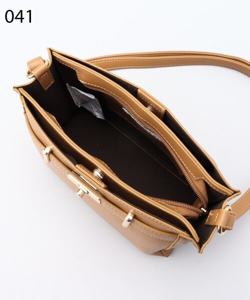 THE SHOP TK （ザ ショップ ティーケー ）の「◆ベルテッドショルダーバッグ（ショルダーバッグ・レディース・キャメル/ブラック/アイボリー/サンドベージュ/ワインレッド・00）」の19枚目の写真