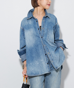 高感度ショップで2023年売れたブランド 追加》les Tendre DENIM シャツ3（シャツ/ブラウス）｜Plage ジャケット・アウター