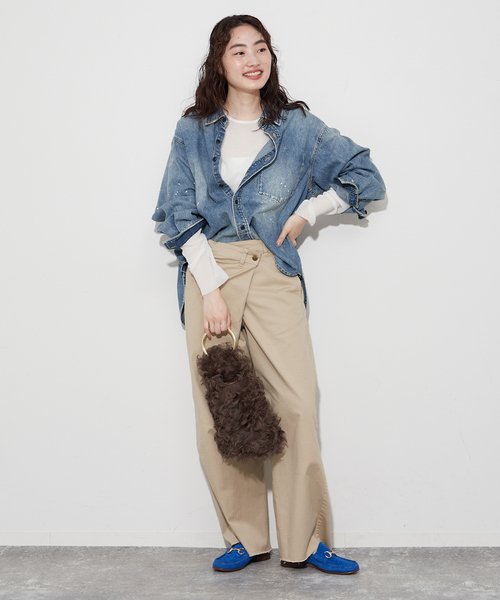 セール】≪追加≫les Tendre DENIM シャツ（シャツ/ブラウス）｜Plage