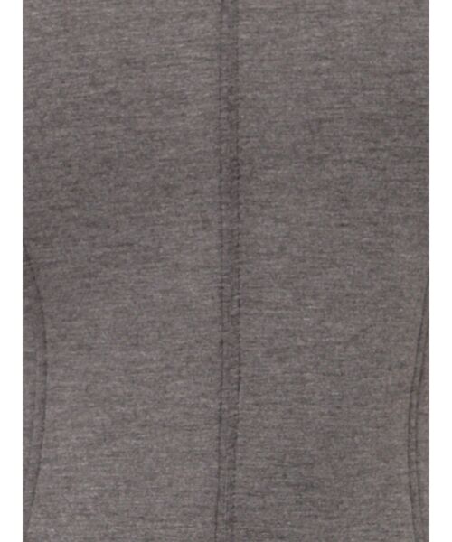 RESEXXY（リゼクシー）の「スウェットコルセットトップス【セットアップ着用可能】（スウェット・レディース・チャコールグレー/アイボリー/ブラック・FREE）」の6枚目の写真