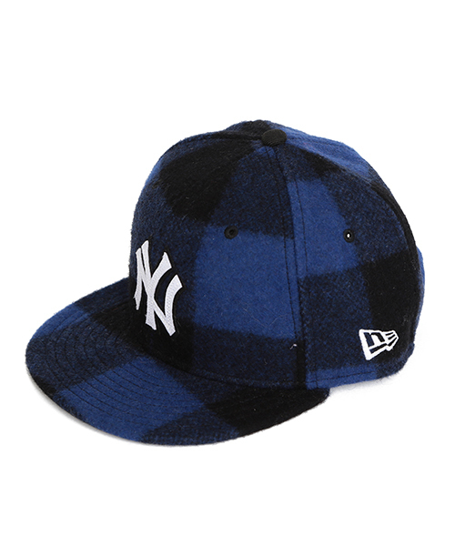 B:MING by BEAMS(ビーミングバイビームス)の「<KIDS>NEW ERA / 別注CHECK CAP(キャップ・キッズ・ブルー系その他/レッド系その他・ONE SIZE)」の7枚目の写真