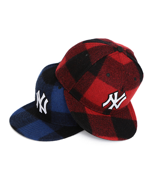 B:MING by BEAMS(ビーミングバイビームス)の「<KIDS>NEW ERA / 別注CHECK CAP(キャップ・キッズ・ブルー系その他/レッド系その他・ONE SIZE)」の15枚目の写真