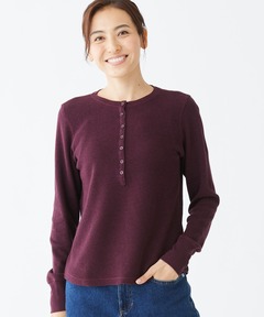 セール】takumu（MUU STUDIO） - Ensemble high gauge Henley neck
