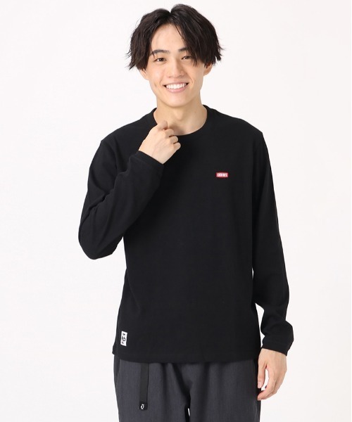CHUMS（チャムス）の「【CHUMS】Booby Logo Brushed L/S T-Shirt（Tシャツ/カットソー・メンズ・ネイビー/ホワイト/ブラック・MEDIUM/LARGE/X-LARGE）」の11枚目の写真