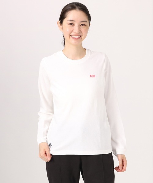 CHUMS（チャムス）の「【CHUMS】Booby Logo Brushed L/S T-Shirt（Tシャツ/カットソー・メンズ・ネイビー/ホワイト/ブラック・MEDIUM/LARGE/X-LARGE）」の12枚目の写真