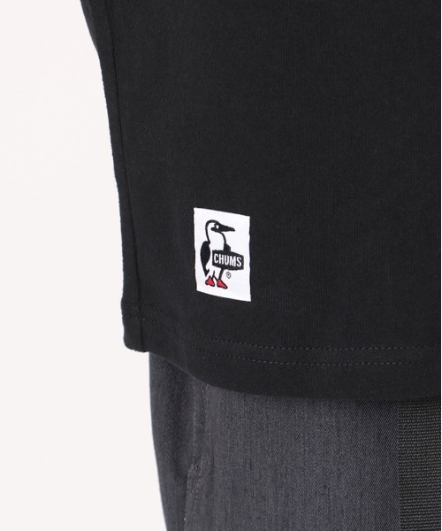 CHUMS（チャムス）の「【CHUMS】Booby Logo Brushed L/S T-Shirt（Tシャツ/カットソー・メンズ・ネイビー/ホワイト/ブラック・MEDIUM/LARGE/X-LARGE）」の6枚目の写真