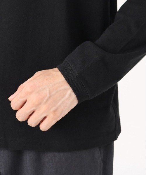 CHUMS（チャムス）の「【CHUMS】Booby Logo Brushed L/S T-Shirt（Tシャツ/カットソー・メンズ・ネイビー/ホワイト/ブラック・MEDIUM/LARGE/X-LARGE）」の5枚目の写真