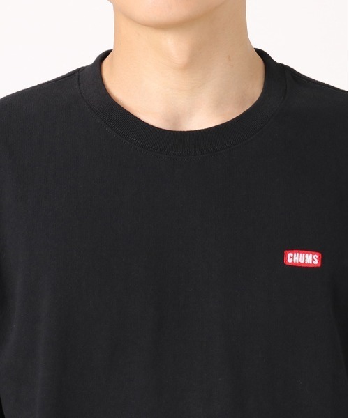CHUMS（チャムス）の「【CHUMS】Booby Logo Brushed L/S T-Shirt（Tシャツ/カットソー・メンズ・ネイビー/ホワイト/ブラック・MEDIUM/LARGE/X-LARGE）」の4枚目の写真
