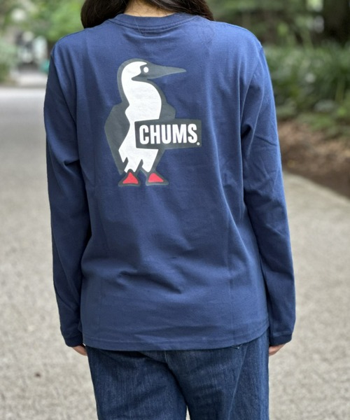 CHUMS（チャムス）の「【CHUMS】Booby Logo Brushed L/S T-Shirt（Tシャツ/カットソー・メンズ・ネイビー/ホワイト/ブラック・MEDIUM/LARGE/X-LARGE）」の20枚目の写真