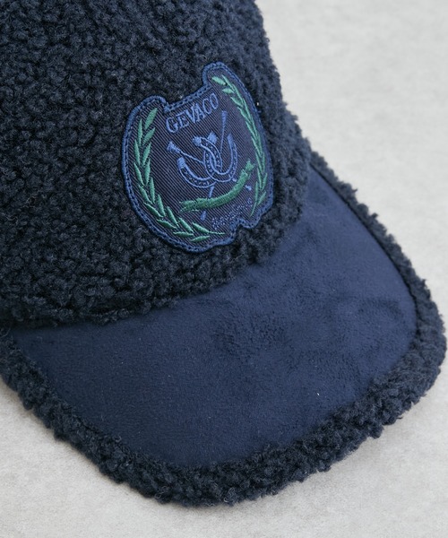 GEVACO（ゲバコ）の「【GEVACO/ゲバコ】ボアキャップ（キャップ・レディース・サックスブルー/オフホワイト/キャメル/ネイビー・ONE SIZE）」の20枚目の写真