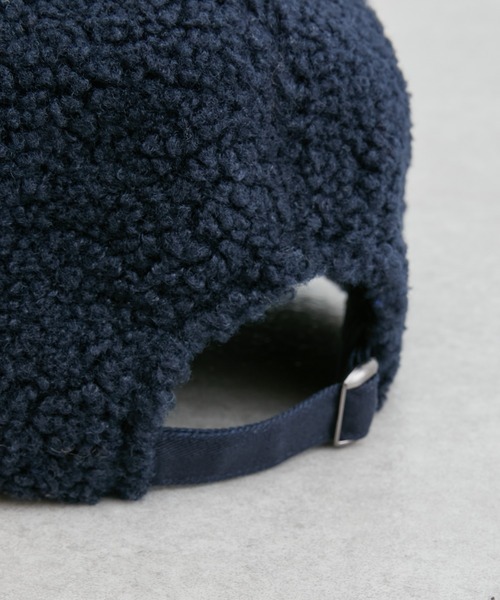 GEVACO（ゲバコ）の「【GEVACO/ゲバコ】ボアキャップ（キャップ・レディース・サックスブルー/オフホワイト/キャメル/ネイビー・ONE SIZE）」の18枚目の写真