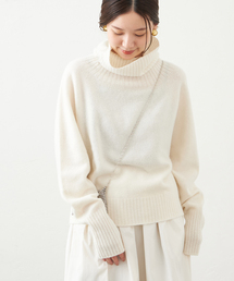 IENA | ドルマンハイネックプルオーバー(ニット/セーター)