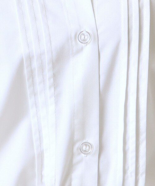 Cutie Blonde（キューティーブロンド）の「◆タックボリュームスリーブ チュニックブラウス（シャツ/ブラウス・レディース・ネイビー系2/ホワイト系/ブラック・01/03/02）」の22枚目の写真