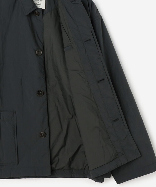 DANTON（ダントン）の「DANTON | ナイロン 中綿カバーオール MEN（ナイロンジャケット・メンズ・ベージュ/ネイビー/チャコール・L/M）」の9枚目の写真