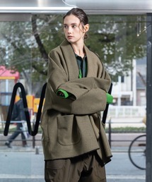 VOAAOV（ヴォアーブ）の「【VOAAOV】 WOOLLET Drape Jacket