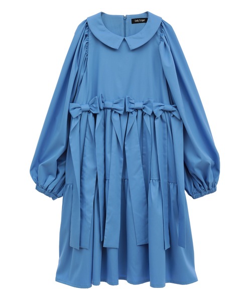 Candy Stripper(キャンディストリッパー)の「RIBBON RIBBON ドレス(ワンピース・レディース・オフホワイト/ブルー/ブラック・2)」の22枚目の写真