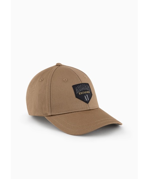 ARMANI EXCHANGE(アルマーニエクスチェンジ)の「【A|X アルマーニ エクスチェンジ】AXパッチ パネルキャップ(キャップ・レディース・ベージュ/ピンク・FREE)」の9枚目の写真