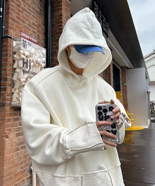 MGV（エムジーヴィー）の「ジップデザインパーカー（パーカー）」 - WEAR