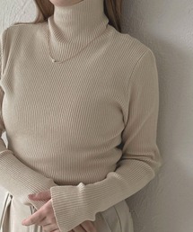 apres jour clair | 【apres jour clair】ハイネックリブニット【ZOZOTOWN限定アイテム】(ニット/セーター)