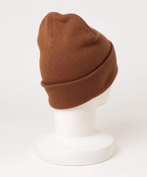 Student Apathy（スチューデントアパシー）の「ワッペンニットキャップ（キャップ・メンズ・ブラウン/ネイビー/ブラック/ホワイト・FREE）」の5枚目の写真