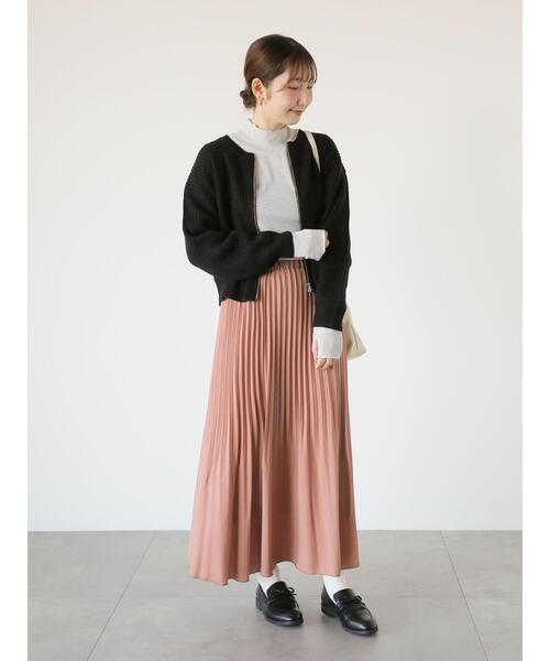 Te chichi TERRASSE（テチチテラス）の「ラメメローハイネックトップス（Tシャツ/カットソー・レディース・オフホワイト/ベージュ/ブラック・F）」の8枚目の写真